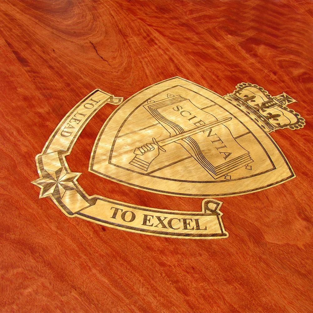 Inlaid Emblem.