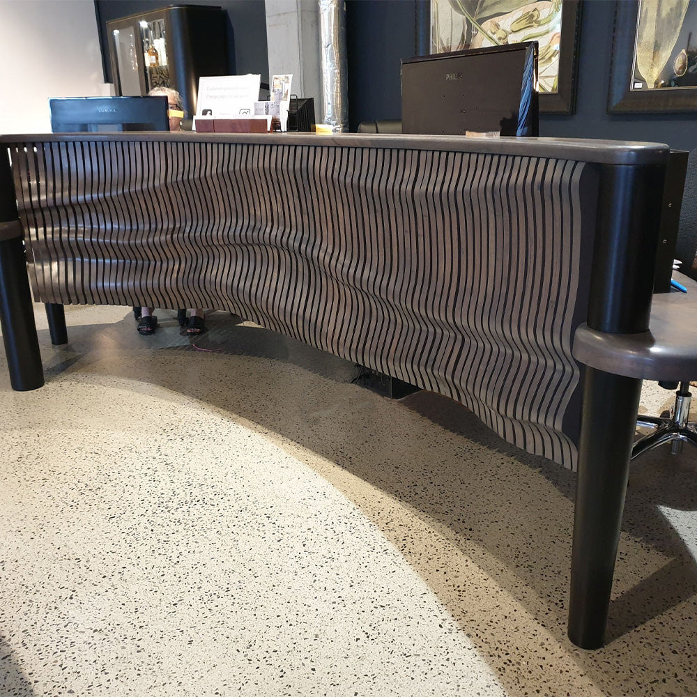 Surplus Stock - 'Wave" Reception Counter - SS114
