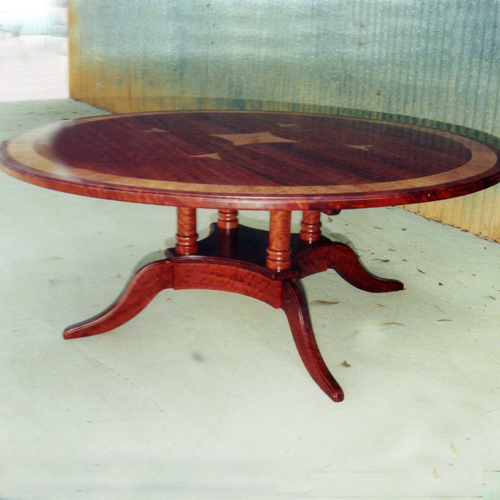 Custom Made Formal Round Dining Table .